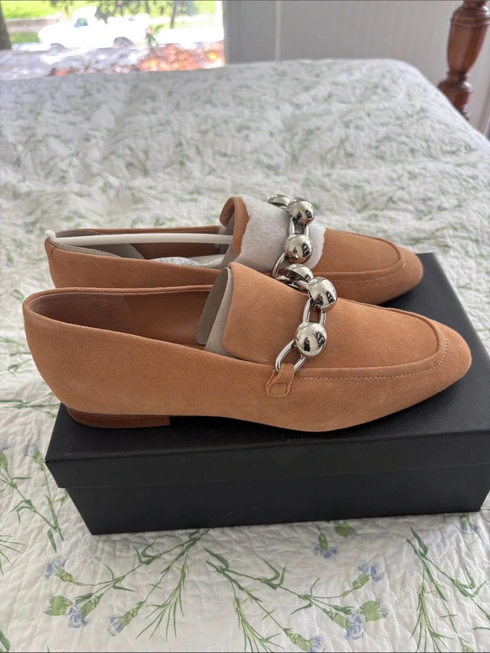 Marc Fisher suede loafers